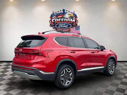 Calypso Red 2023 Hyundai SANTA FE Limited