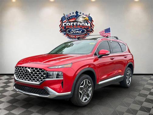 Calypso Red 2023 Hyundai SANTA FE Limited