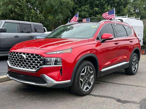 Calypso Red 2023 Hyundai SANTA FE Limited