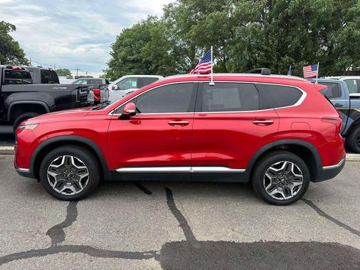 Calypso Red 2023 Hyundai SANTA FE Limited