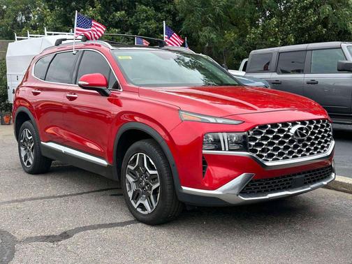 Calypso Red 2023 Hyundai SANTA FE Limited