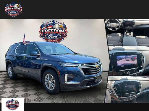 Northsky Blue Metallic 2023 Chevrolet Traverse LT Cloth
