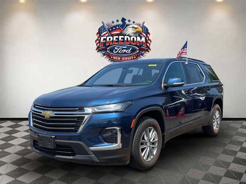 Northsky Blue Metallic 2023 Chevrolet Traverse LT Cloth