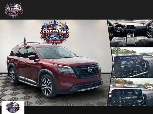 Scarlet Ember Tintcoat 2023 Nissan Pathfinder Platinum 4WD