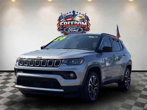 Baltic Gray Metallic Clearcoat 2024 Jeep Compass Limited