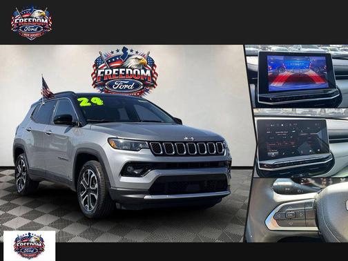 Baltic Gray Metallic Clearcoat 2024 Jeep Compass Limited