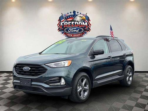 Stone Blue Metallic 2022 Ford Edge SEL