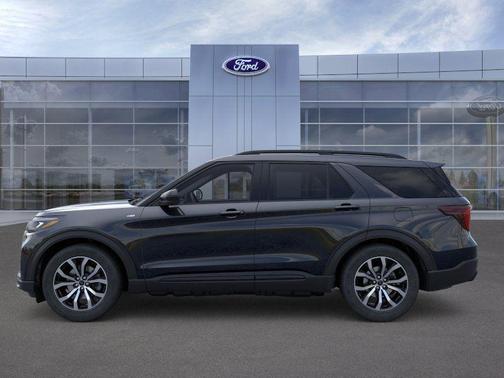 Agate Black Metallic 2026 Ford Explorer ST-Line