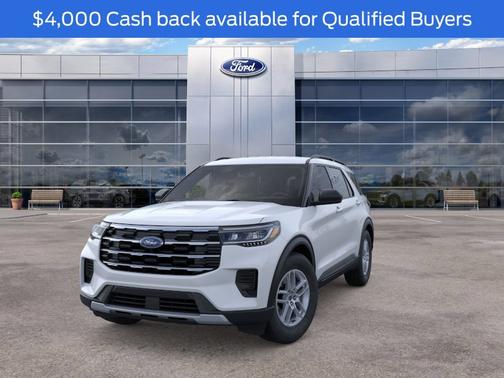 White Metallic 2026 Ford Explorer Active (200A) 4WD