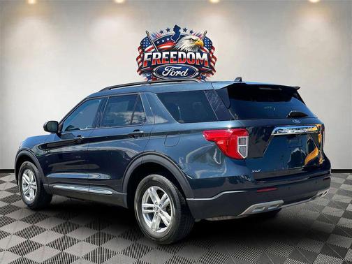 Stone Blue Metallic 2022 Ford Explorer XLT