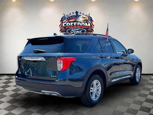 Stone Blue Metallic 2022 Ford Explorer XLT