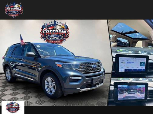 Stone Blue Metallic 2022 Ford Explorer XLT