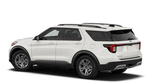 Star White Metallic Tri-Coat 2026 Ford Explorer Active