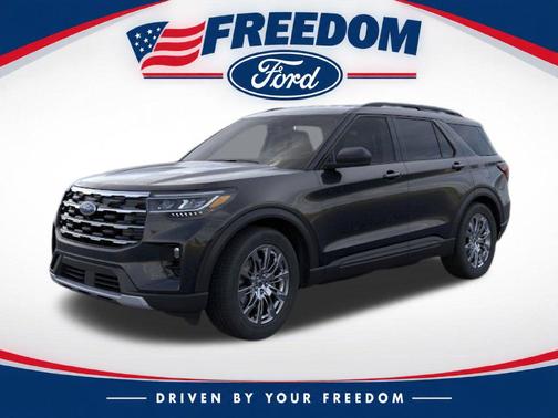 Agate Black Metallic 2026 Ford Explorer Active
