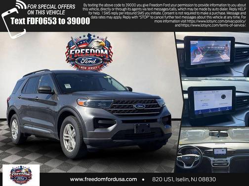 Carbonized Gray Metallic 2022 Ford Explorer XLT