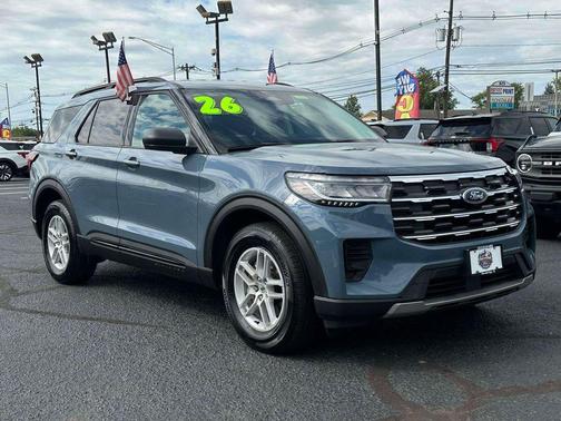 Vapor Blue 2026 Ford Explorer Active