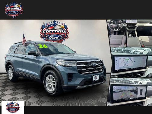 Vapor Blue 2026 Ford Explorer Active (200A) 4WD