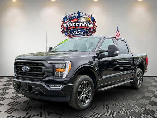 Agate Black Metallic 2022 Ford F-150 XLT