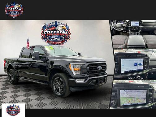 Agate Black Metallic 2022 Ford F-150 XLT