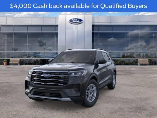 Black Metallic 2026 Ford Explorer Active (200A) 4WD