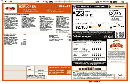 Carbonized Gray Metallic 2026 Ford Explorer Active