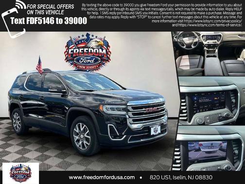 Ebony Twilight Metallic 2023 GMC Acadia SLT