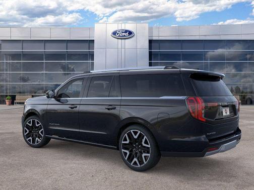 Agate Black Metallic 2026 Ford Expedition Max Platinum