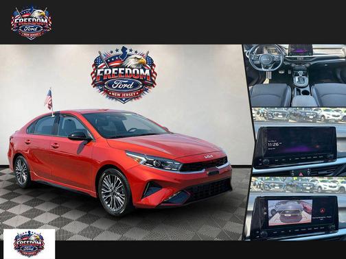 Fire Orange 2023 Kia Forte GT-Line