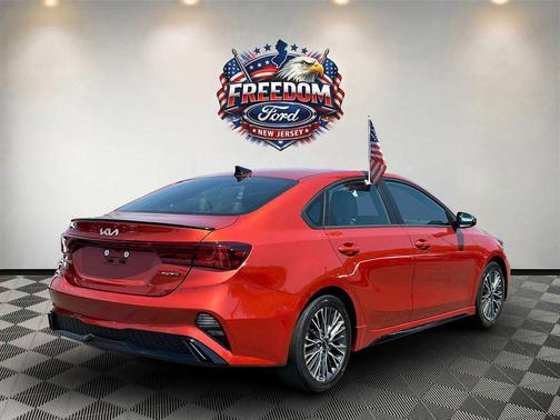 Fire Orange 2023 Kia Forte GT-Line