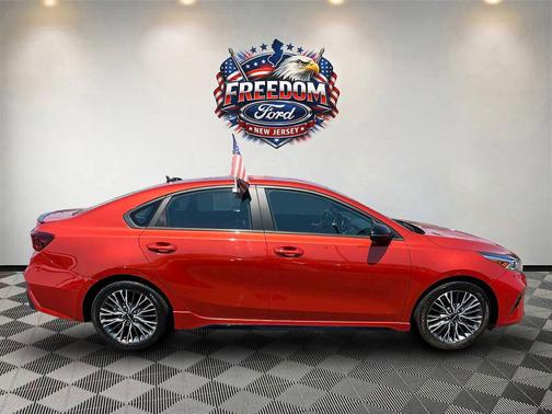 Fire Orange 2023 Kia Forte GT-Line
