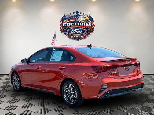 Fire Orange 2023 Kia Forte GT-Line