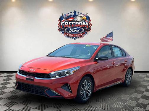 Fire Orange 2023 Kia Forte GT-Line