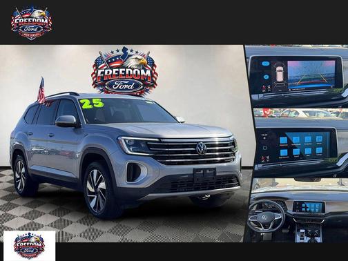 Gray 2025 Volkswagen Atlas 2.0T SE w/Technology 4MOTION