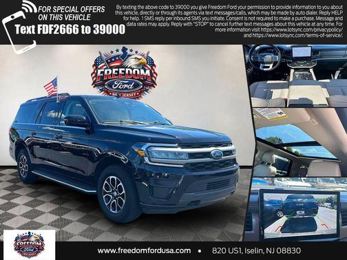 Black Metallic 2023 Ford Expedition Max XLT