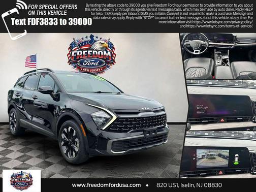 Ebony Black 2023 Kia Sportage X-Line