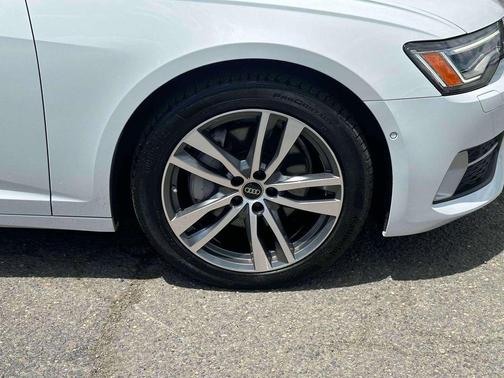 Glacier White Metallic 2023 Audi A6 45 Premium Plus