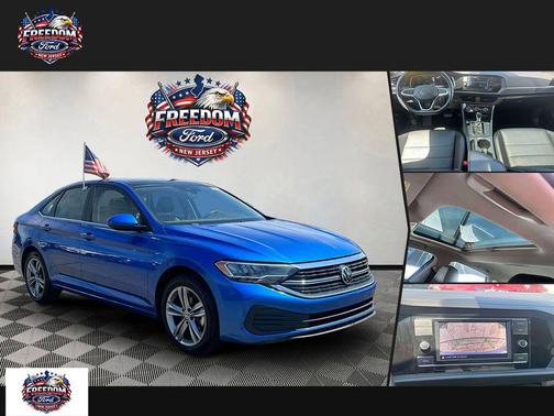 Rising Blue Metallic 2024 Volkswagen Jetta 1.5T SE