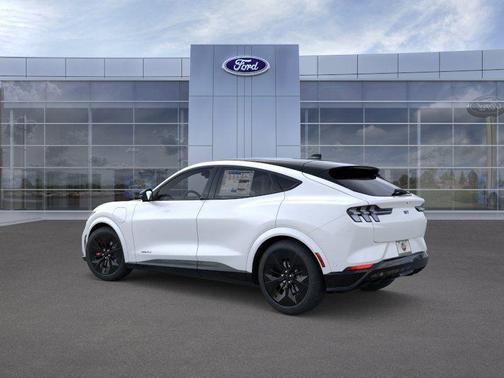 Star White Metallic Tri-Coat 2025 Ford Mustang Mach-E GT