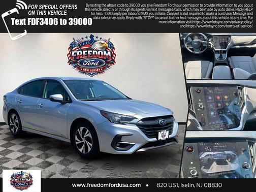 Ice Silver Metallic 2024 Subaru Legacy Premium