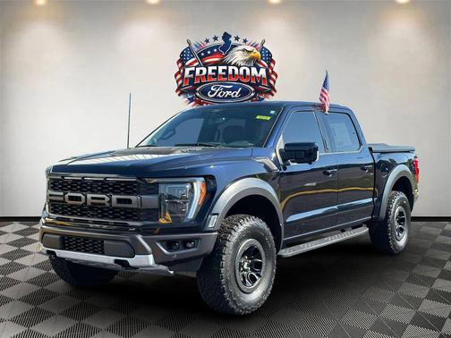 Antimatter Blue Metallic 2021 Ford F-150 Raptor