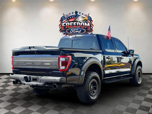 Antimatter Blue Metallic 2021 Ford F-150 Raptor