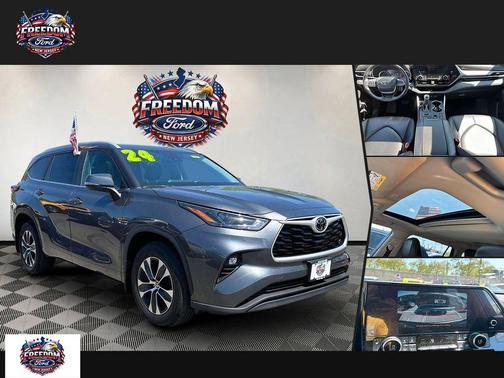 Magnetic Gray Metallic 2024 Toyota Highlander XLE