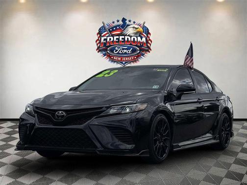 Midnight Black Metallic 2023 Toyota Camry TRD