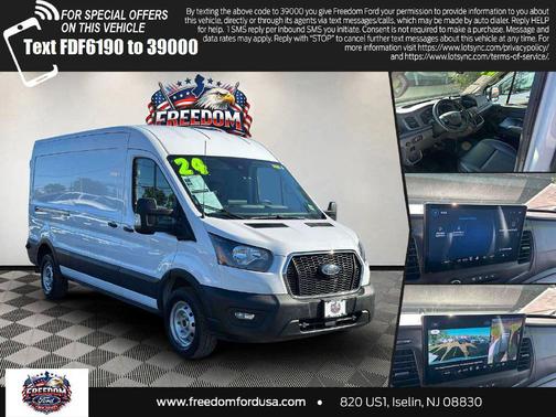 Oxford White 2024 Ford Transit-250 Base