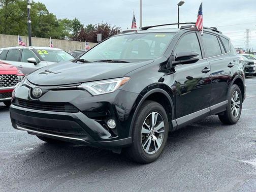 Black 2017 Toyota RAV4 XLE