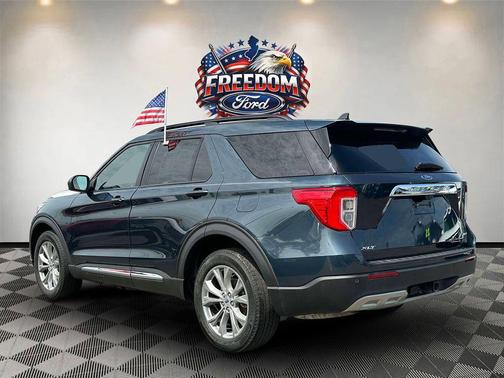 Stone Blue Metallic 2023 Ford Explorer XLT