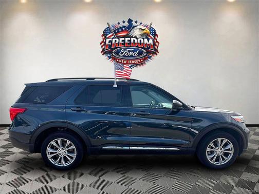 Stone Blue Metallic 2023 Ford Explorer XLT