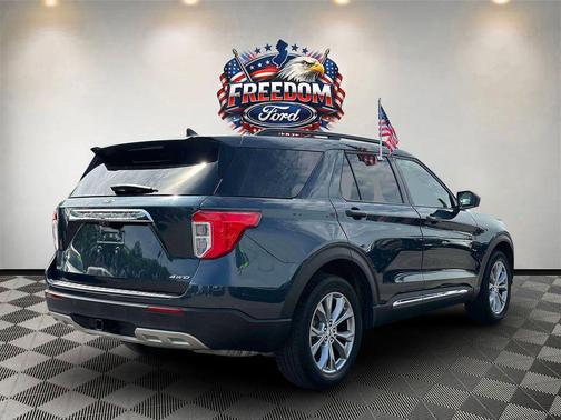 Stone Blue Metallic 2023 Ford Explorer XLT