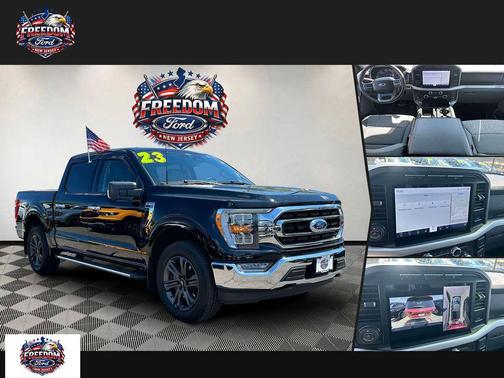 Agate Black Metallic 2023 Ford F-150 XLT