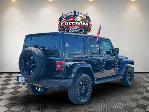 Black Clearcoat 2021 Jeep Wrangler Unlimited 4xe Sahara